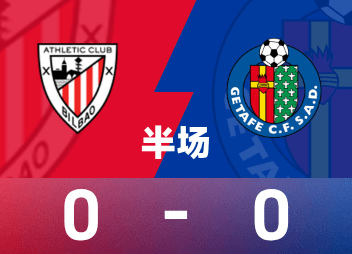 Intervalo da La Liga: Sanchet causou perigo, Bibao temporariamente 0-0 Getafe