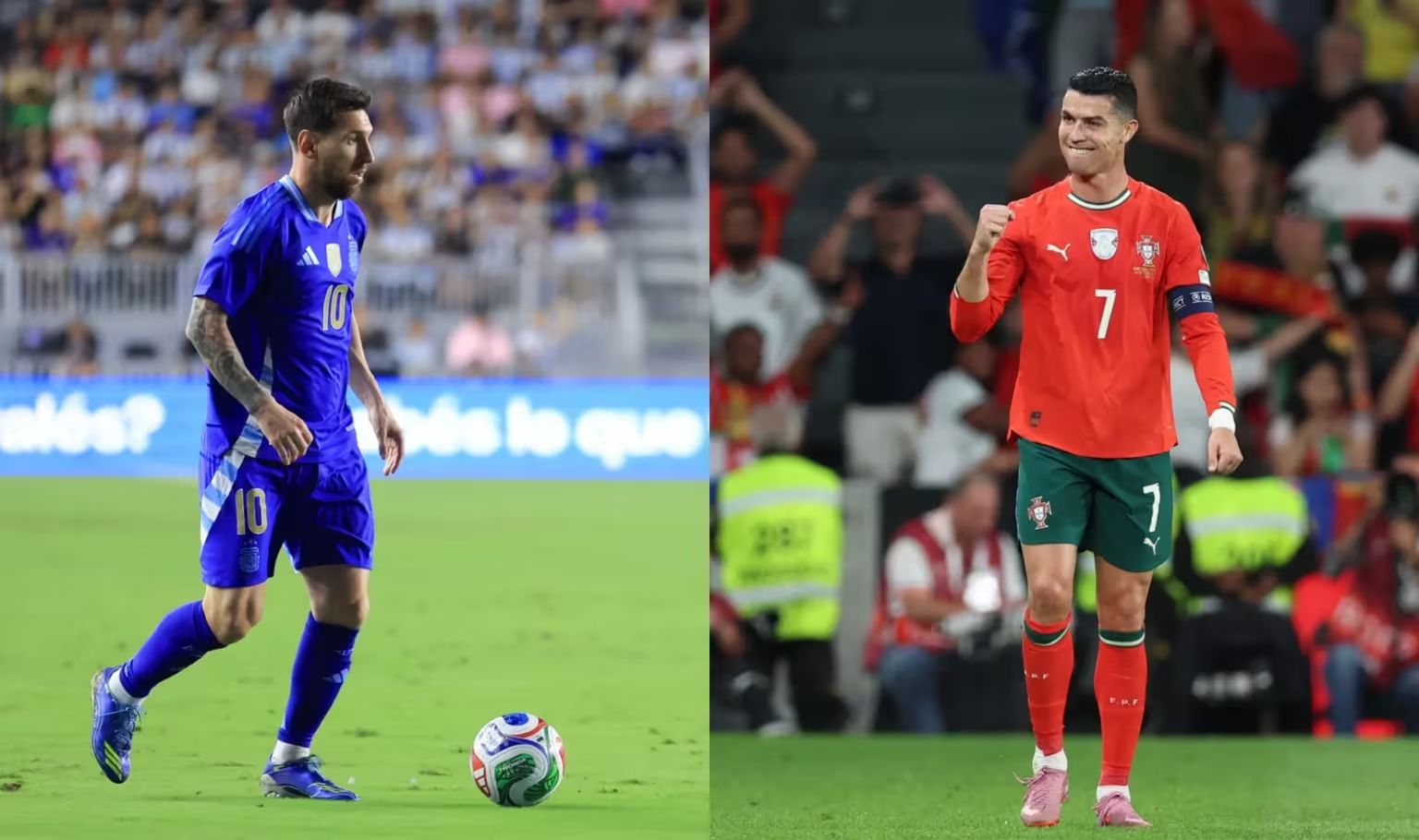O site oficial da FIFA fala sobre a aposentadoria de Messi e Ronaldo: os fãs de futebol em todo o mundo têm sorte