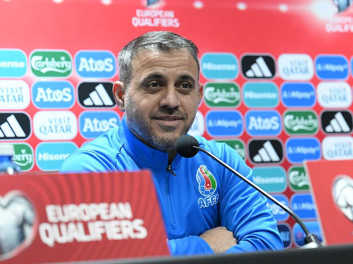 Treinador do Azerbaijão: Os adeptos são a nossa maior vantagem, vamos trabalhar muito para ganhar pontos frente à Islândia